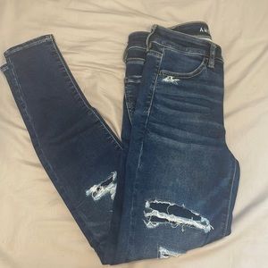 American Eagle Ripped Skinny Jeans